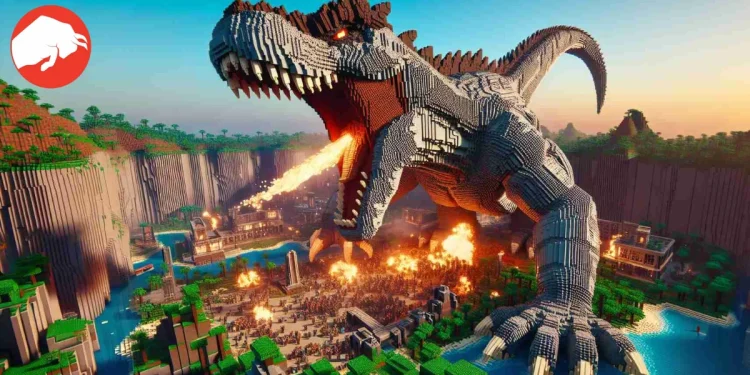 Minecraft's Thrilling New Challenge: Escape Godzilla in the Latest DLC Adventure