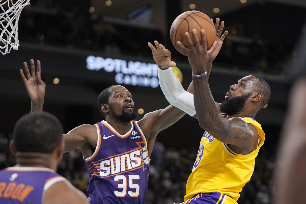 Kevin Durant Outshines LeBron James Suns' Stunning Win Over Lakers Revives Epic NBA Rivalry