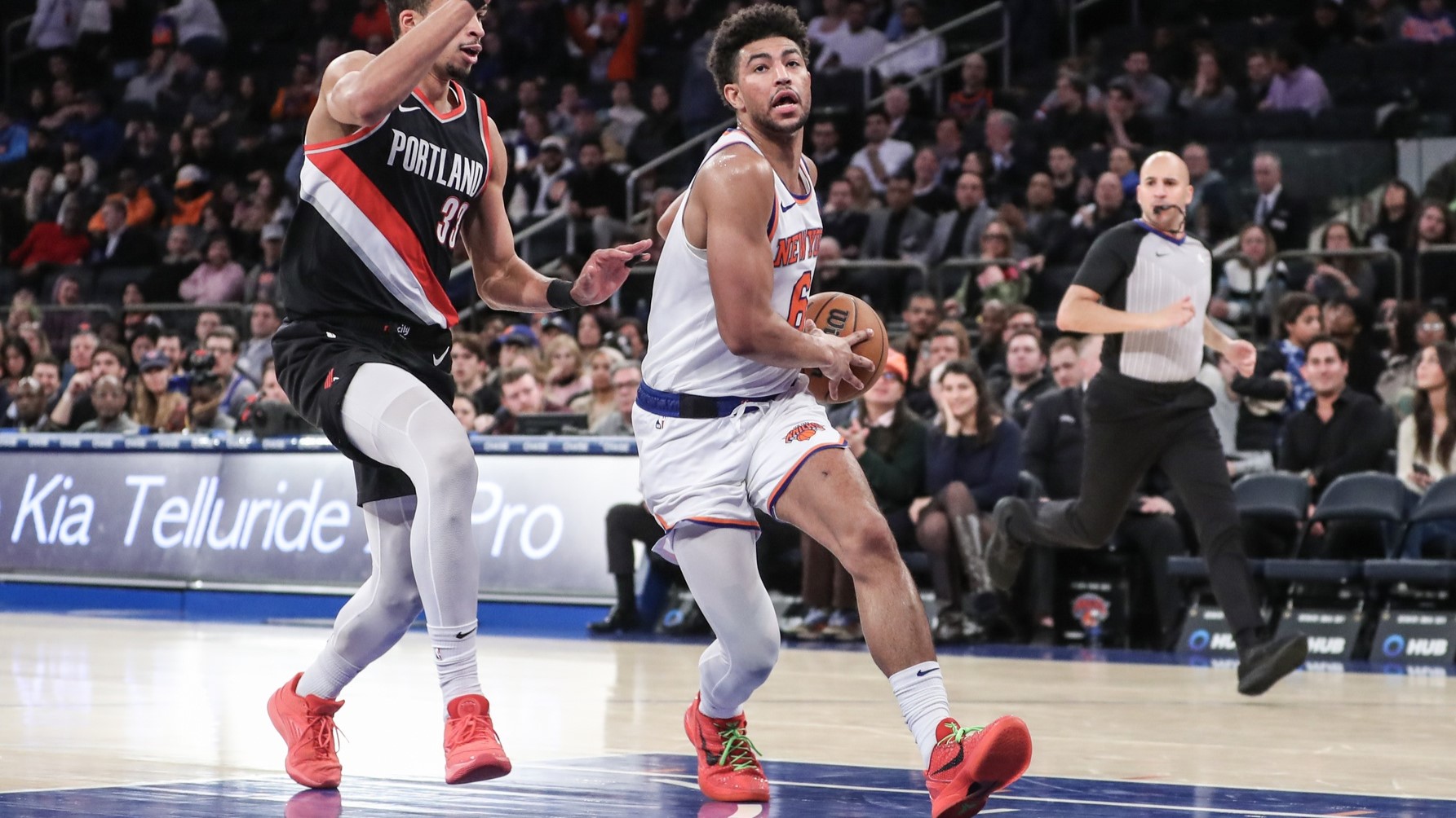 Knicks Contemplate Big Move: Quentin Grimes' Future Hangs in the Balance