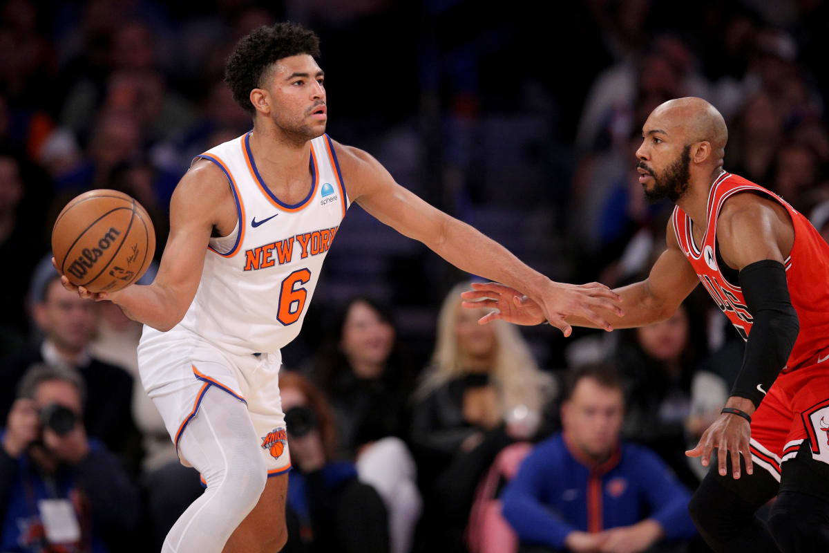 NBA Buzz: Quentin Grimes on the Move? Top 4 Teams Eyeing Knicks' Rising Star Before Trade Deadline