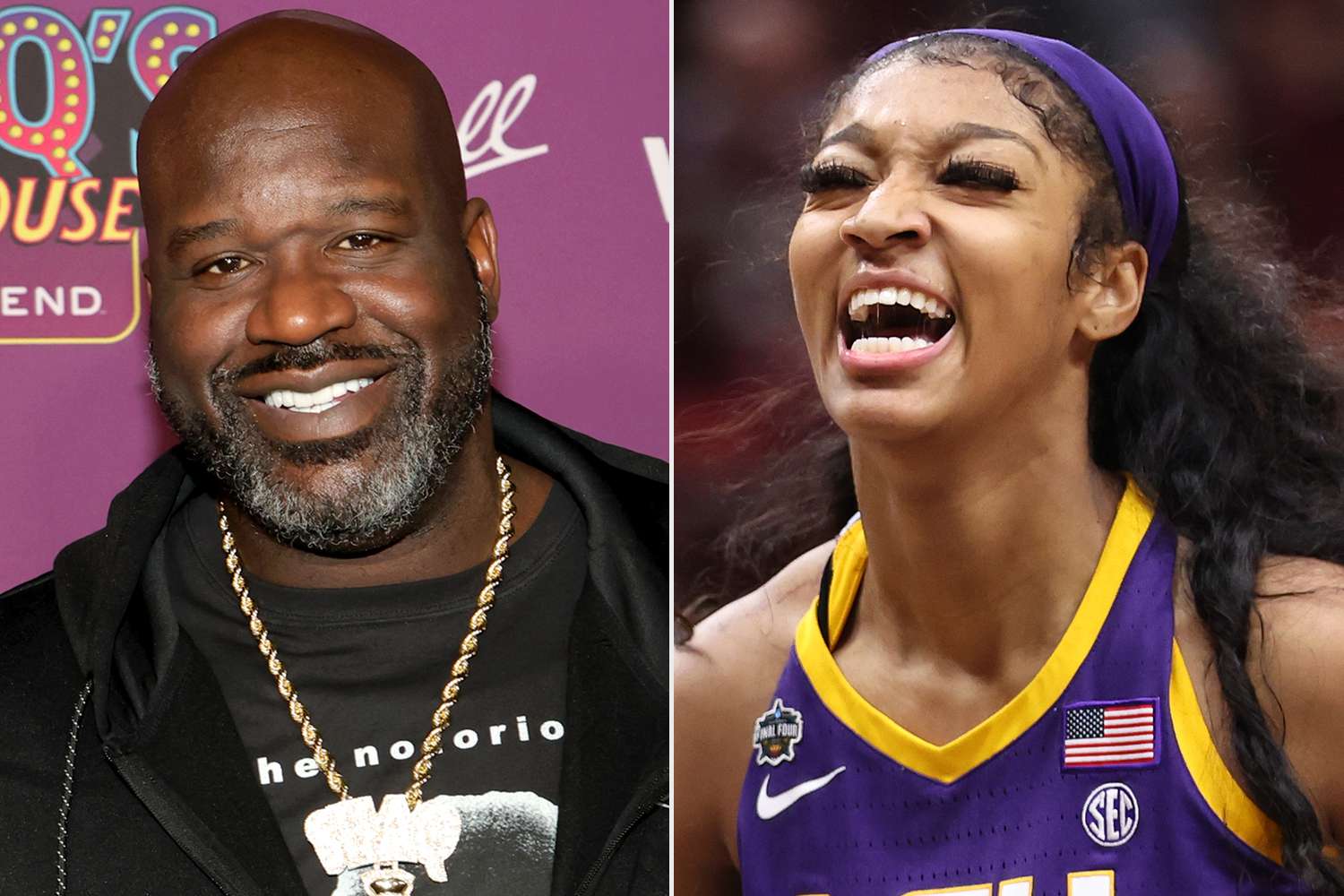 Shaquille O'Neal Champions LSU Star Angel Reese Inside Their Inspiring Mentor-Mentee Story