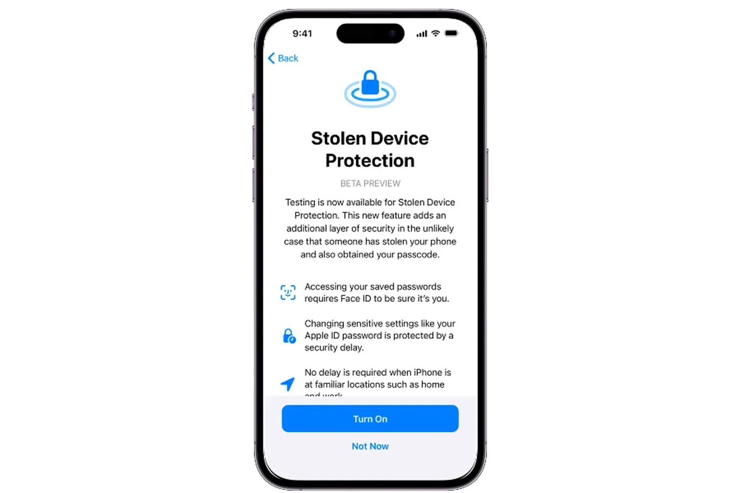 Some of the important features of iOS 17.3 include Stolen Device Protection