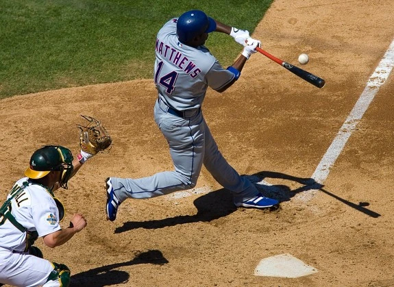 Baseball player Gary Matthews Jr