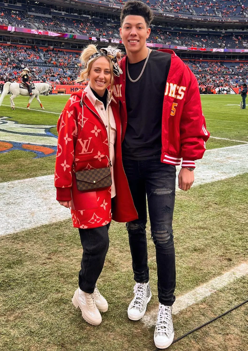 Brittany Mahomes, Jackson Mahomes