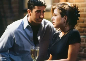 Ross and Rachel from Friends