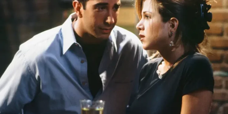 Ross and Rachel from Friends