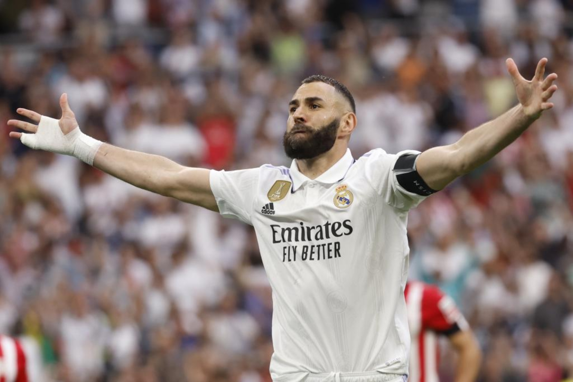 Karim Benzema's Hand Bandage Explained The Real Story Behind His Signature Look Amid Transfer Buzz--