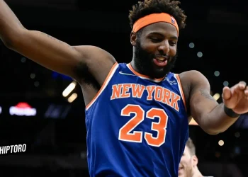 Knicks' Mitchell Robinson Eyes Dramatic Comeback A Beacon of Hope for Playoff Dreams