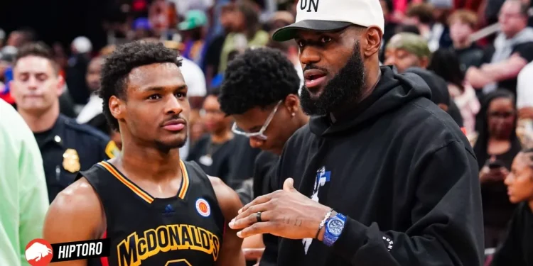 LeBron and Bronny James The Ultimate Father-Son Duo Could Change NBA Teams' Draft Strategies--