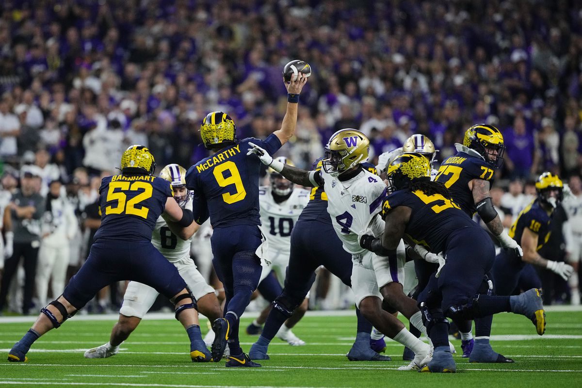 Meet J.J. McCarthy The College QB Who's Shaking Up the NFL Draft Scene 