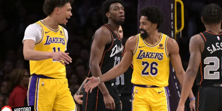Spencer Dinwiddie Joins Lakers A Game-Changing Move for LA's Quest for Glory