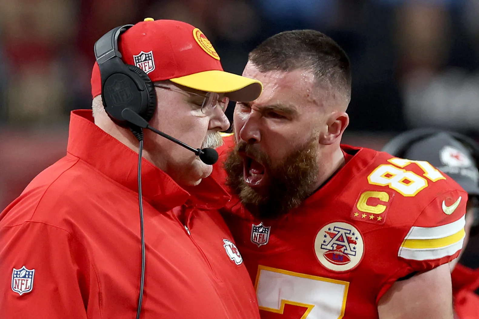 Super Bowl Drama Unfolded Inside Look at Travis Kelce's Heated Moment with Coach Andy Reid-