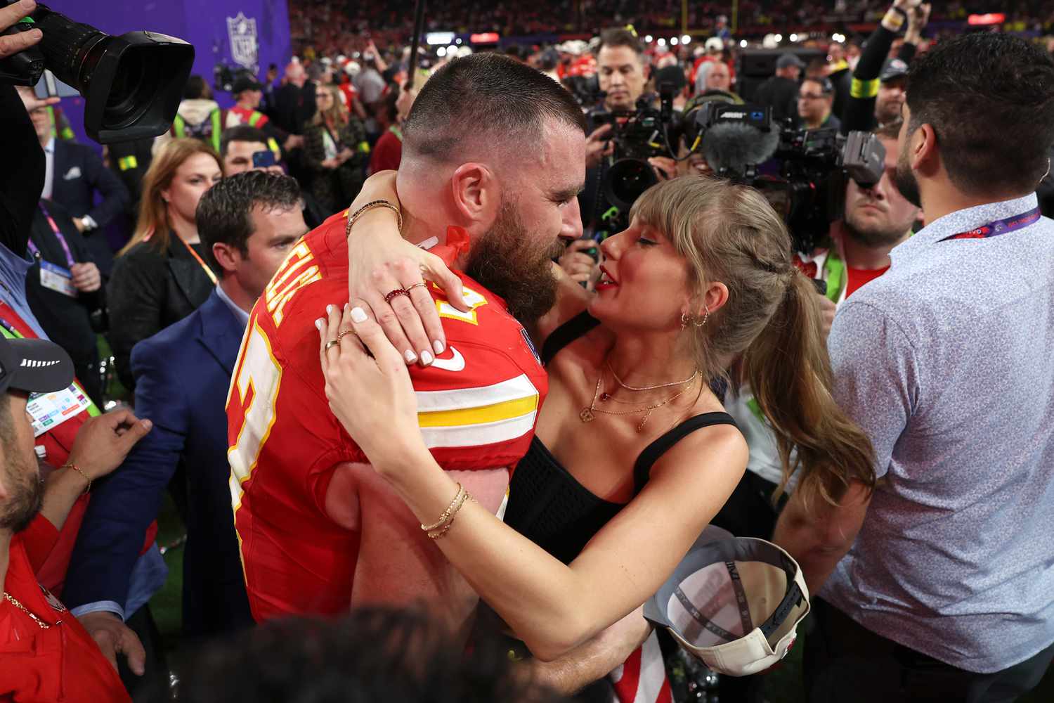 Taylor Swift and Travis Kelce's Love Story Skyrockets Super Bowl LVIII to Record Viewership--