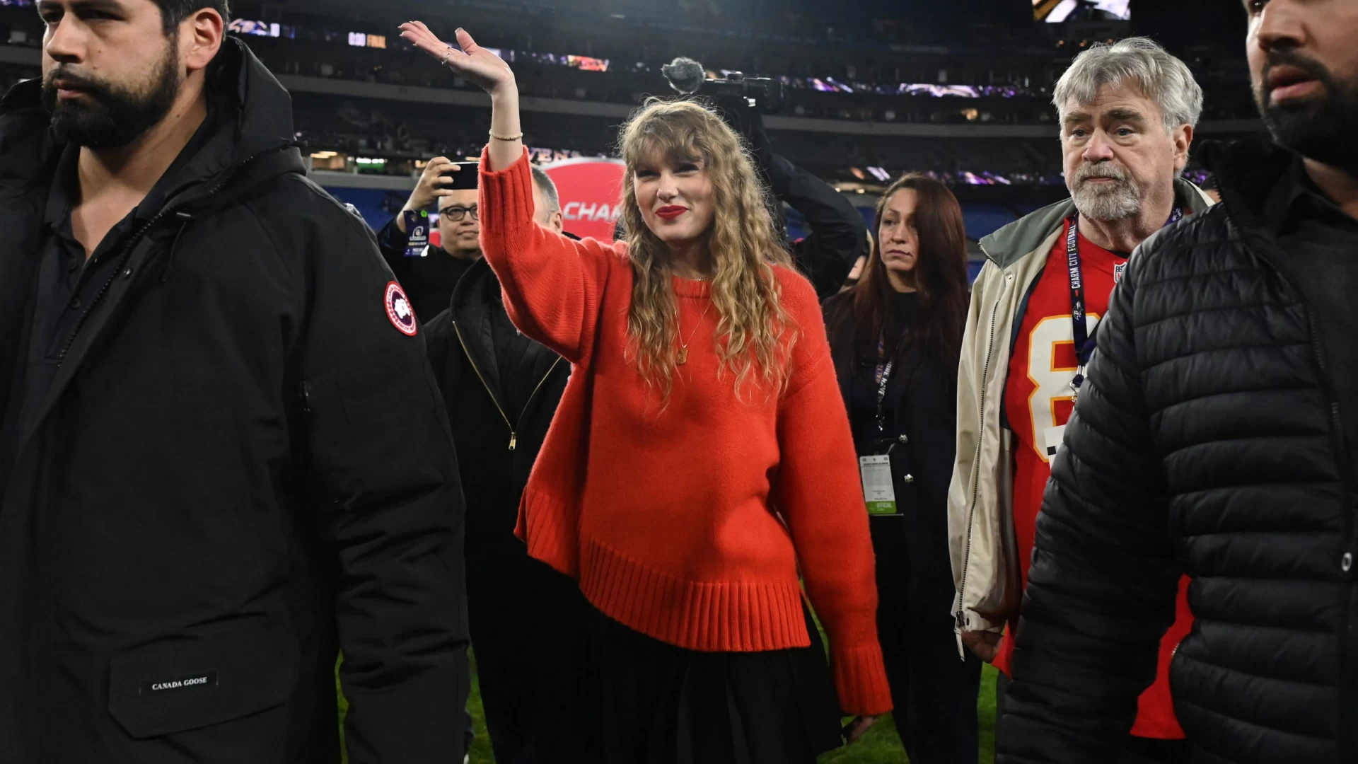 Taylor Swift's Grammy Triumph Sparks Super Bowl Fever A Kendrick Perkins Forecast.