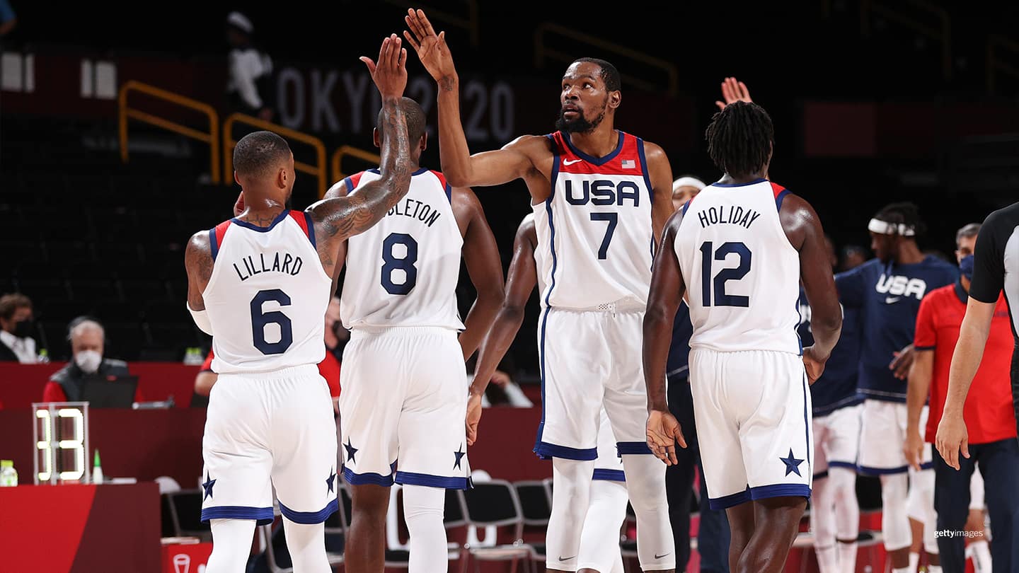Team USA's Basketball Stars Commit to 2024 Paris Olympics Haliburton and Davis Lead the Charge-