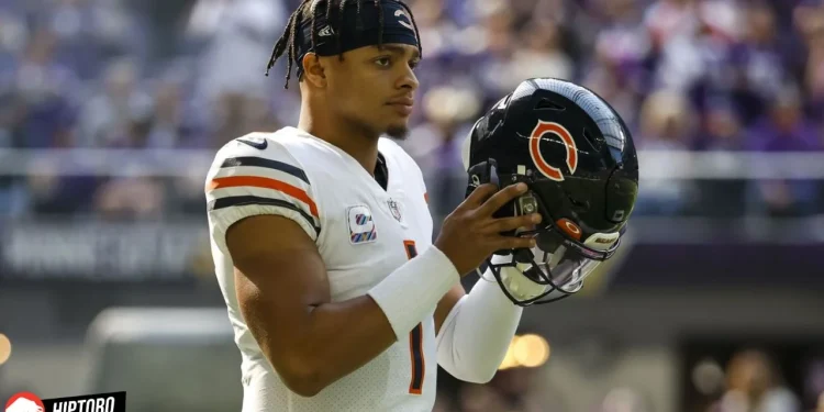 The Justin Fields Sweepstakes Unraveling the Future of Chicago's QB Amidst a Swirl of NFL Trade Rumors