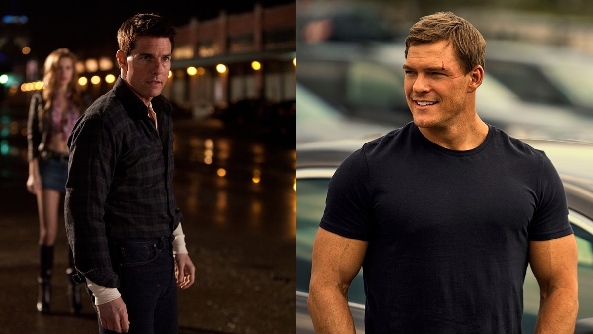 Tom Cruise and Alan Ritchson: Two Sides of Jack Reacher.