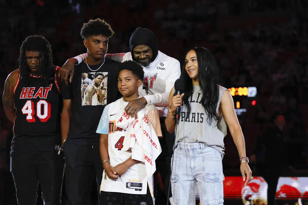 Udonis Haslem family