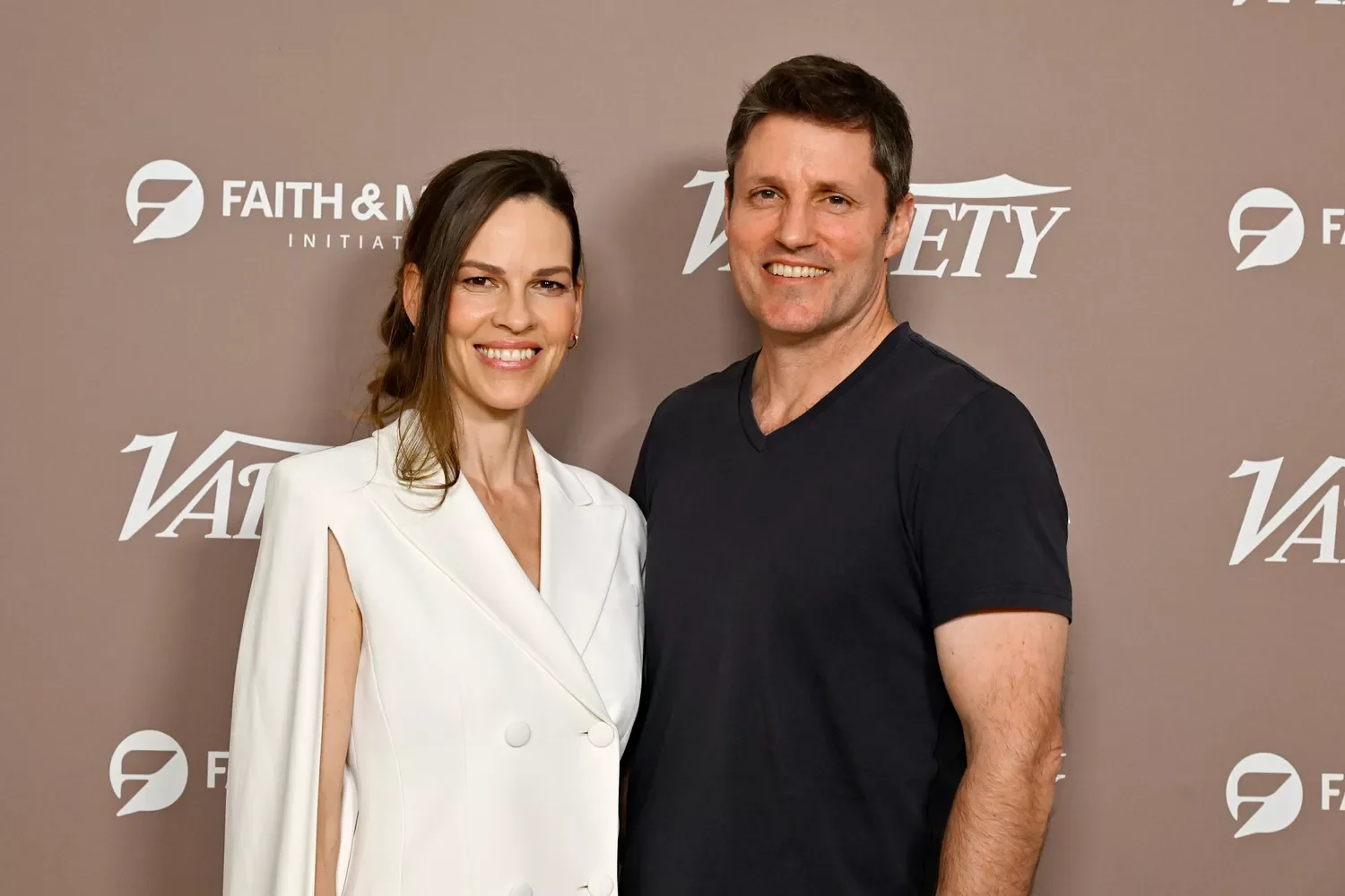 Hilary Swank Announces Twins' Names on Valentine's Day: Meet 'My Two Little Loves'