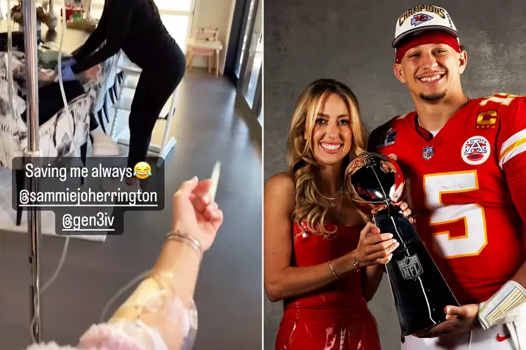 Brittany Mahomes' Swift Recovery with IV Drip After Chiefs' Super Bowl Triumph: A Wellness Insight