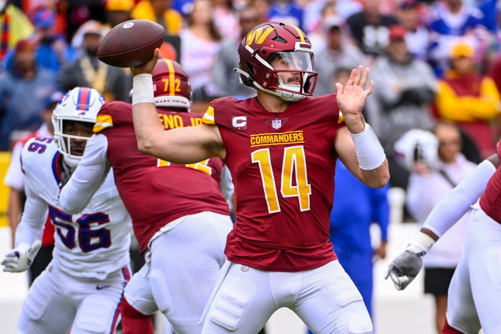 NFL News Washington Commanders Zoned In on Elite Quarterbacks Drake