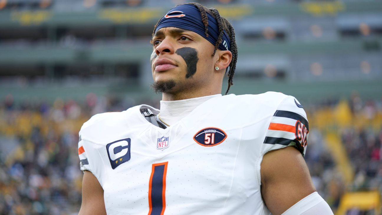 Justin Fields donning his new Pittsburgh Steelers jersey, marking a new chapter in his career.