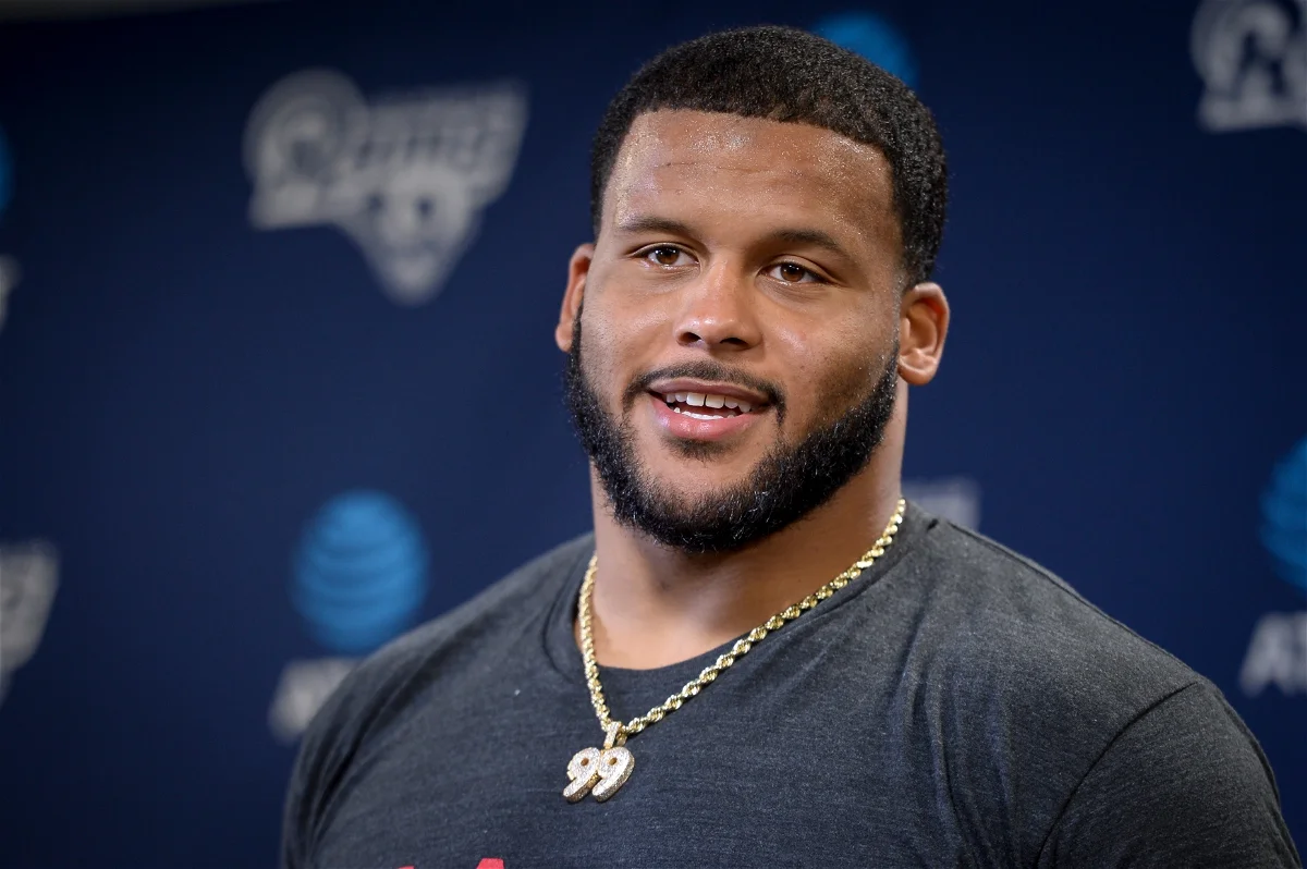 Aaron Donald's Curtain Call A Legend Bids Farewell to the Gridiron.
