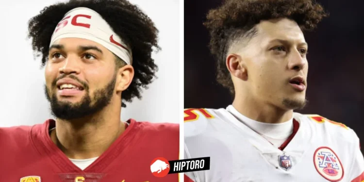 Caleb Williams Setting Sights Beyond Mahomes with Inspirations from Rodgers and Brady