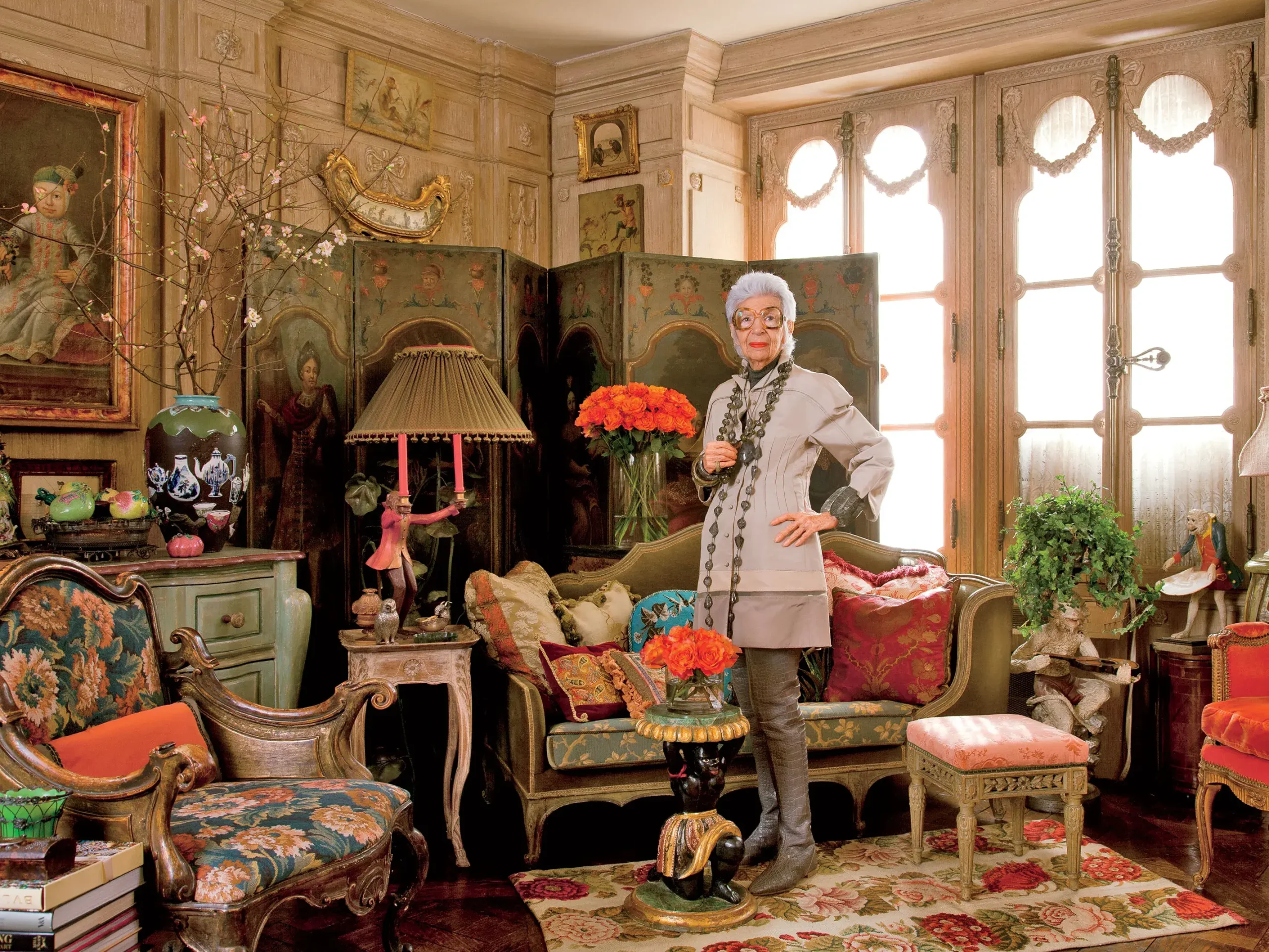 Iris Apfel's Life Journey - An Iconic Interior Designer