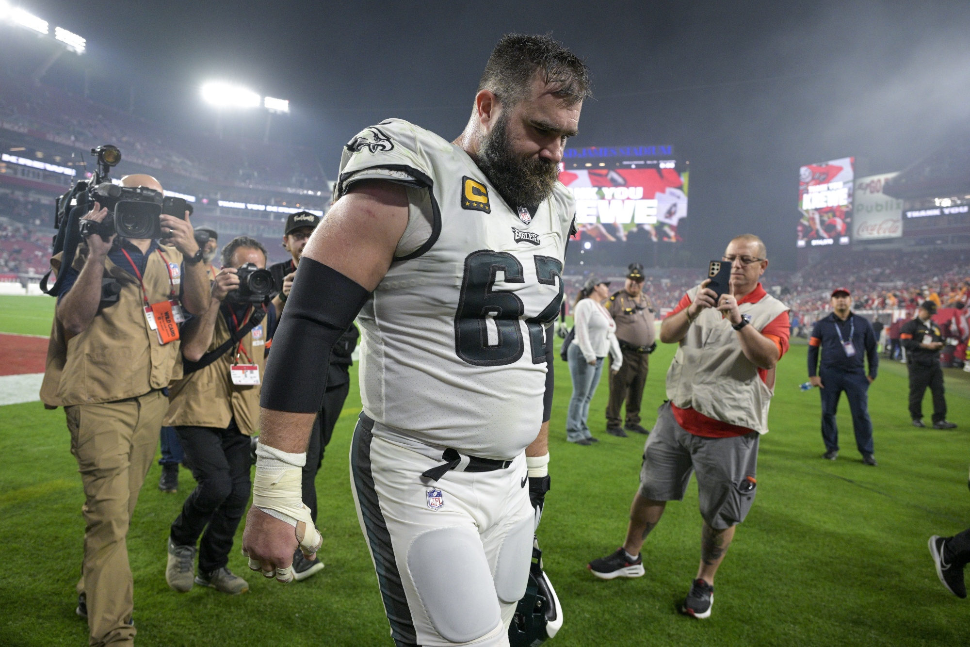 Jason Kelce Bids Farewell: A Touching Tribute from the Heart of His Family