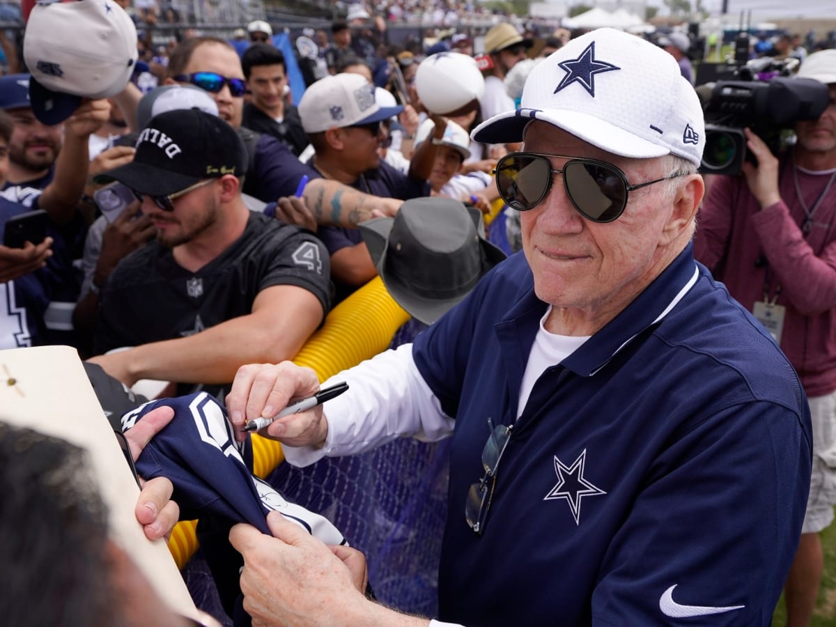 Jerry Jones' Mysterious Notebook Decoding the Cowboys' Offseason Strategy.