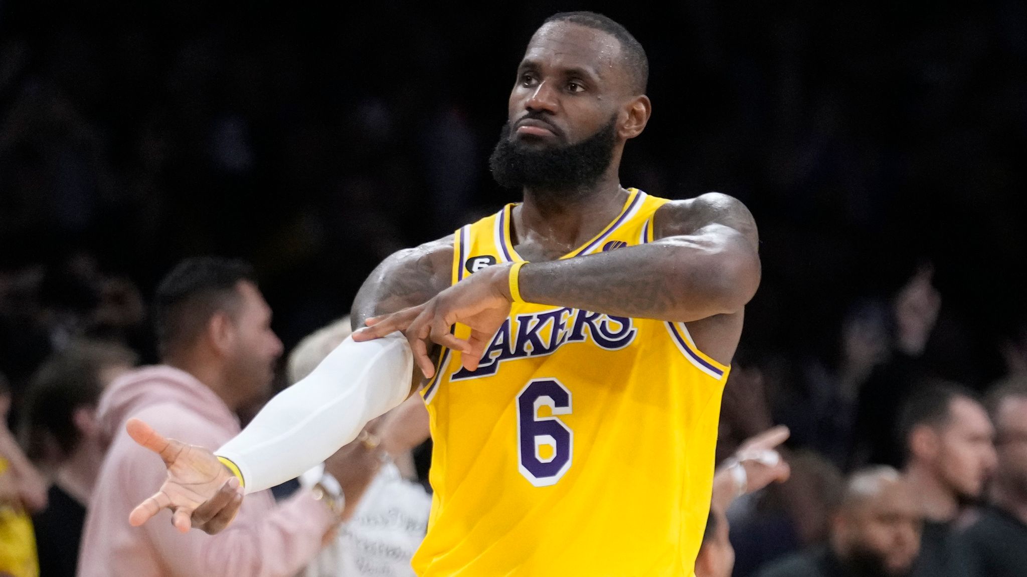 Lakers' Grit and Determination The Road to Playoff Glory.
