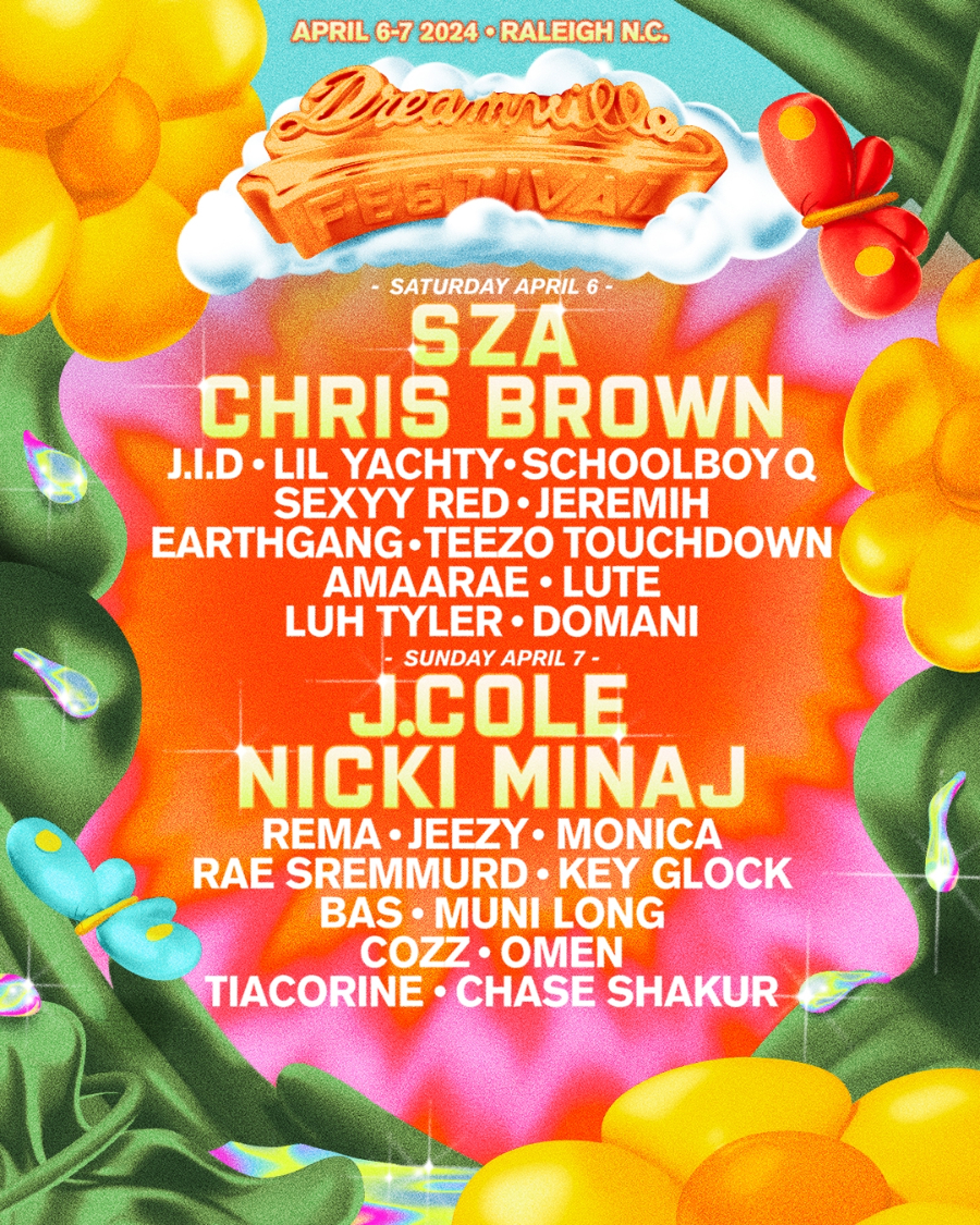 Dreamville 2024 Lineup