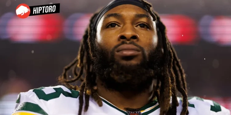 NFL Drama Unfolds- Aaron Jones Swaps Packers for Vikings in Eye-Catching Move1