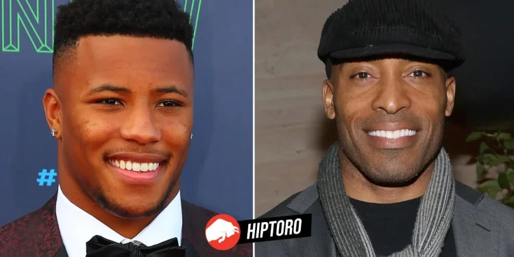 NFL Drama Unfolds Saquon Barkley's Shocking Move to Eagles and His Clash with Giants' Icon Tiki Barber