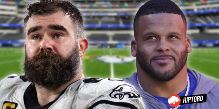 NFL Legends Farewell: How Eagles Star Jason Kelce Celebrates Aaron Donald’s Unforgettable Impact on Football