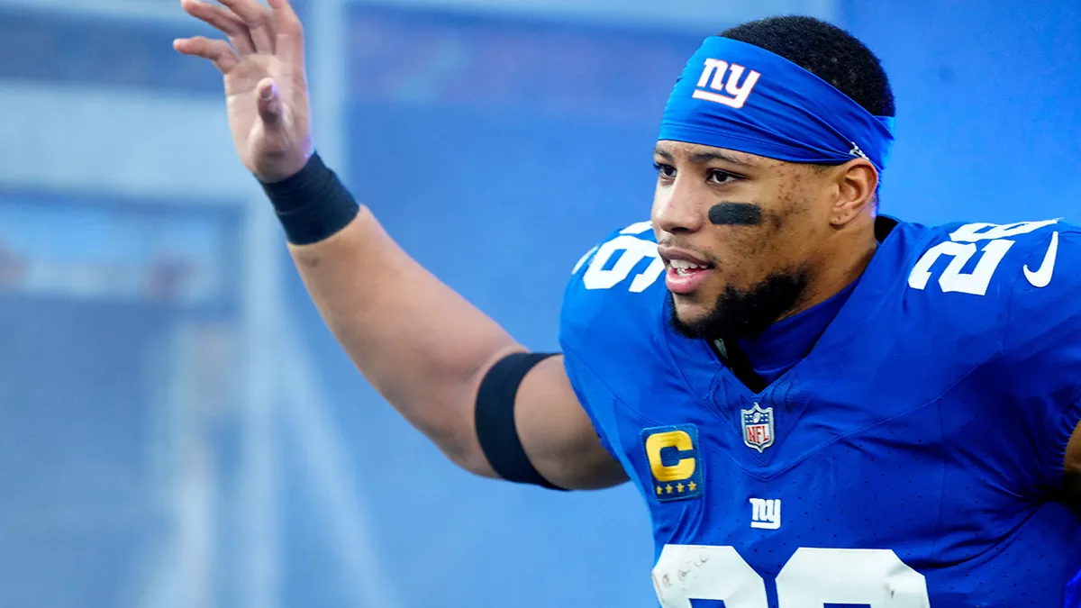 NFL Star Saquon Barkley's Big Move From New York Giants to Philadelphia Eagles Drama Unveiled---