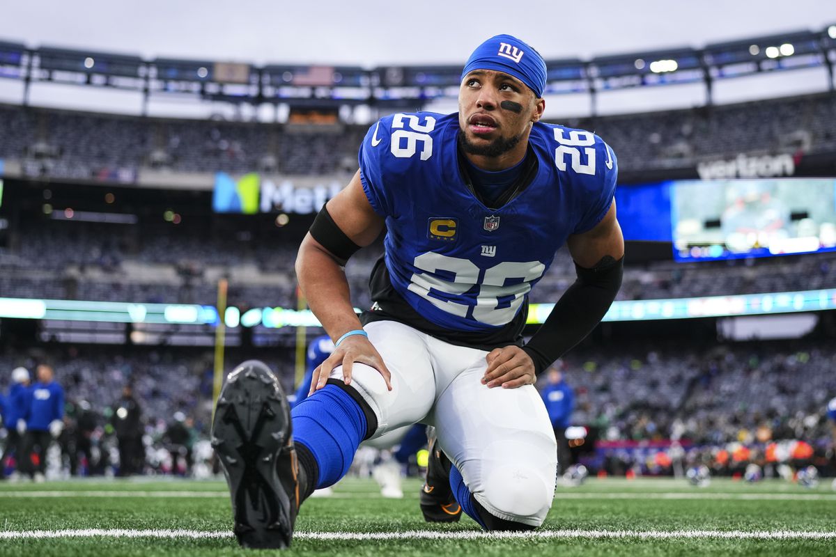 NFL Star Saquon Barkley's Big Move From New York Giants to Philadelphia Eagles Drama Unveiled---