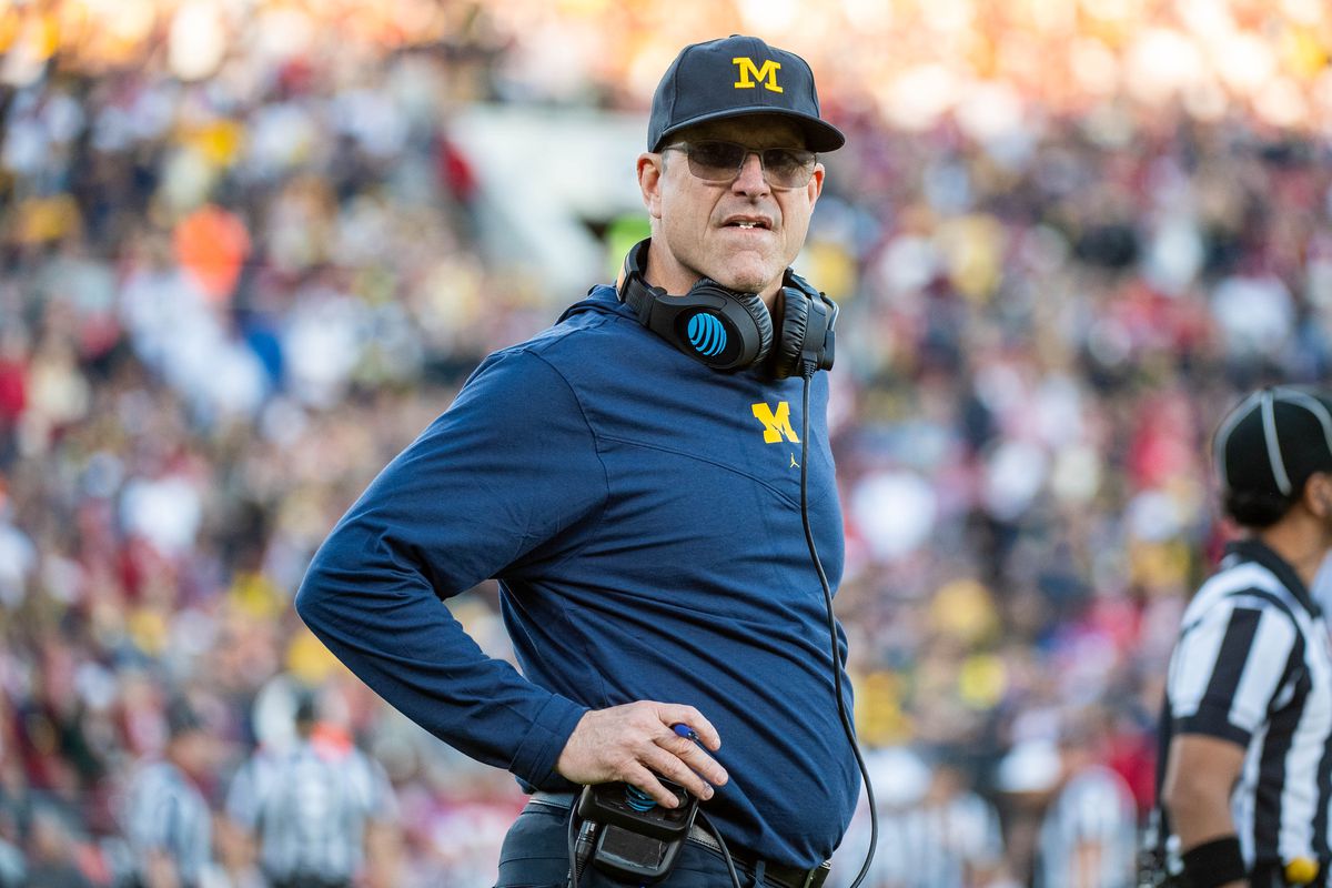 The Chessmaster Behind the Draft: Jim Harbaugh's Strategic Praise of J.J. McCarthy