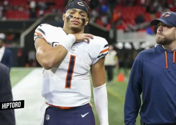 The Tumultuous Tale of Justin Fields and the Chicago Bears A Story of Potential and Uncertainty..