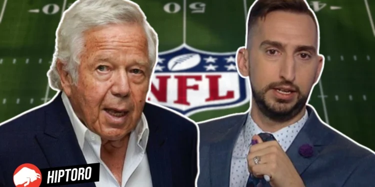 NFL News: Analyst Nick Wright Condemns New England Patriots’ Owner Robert Kraft's Actions