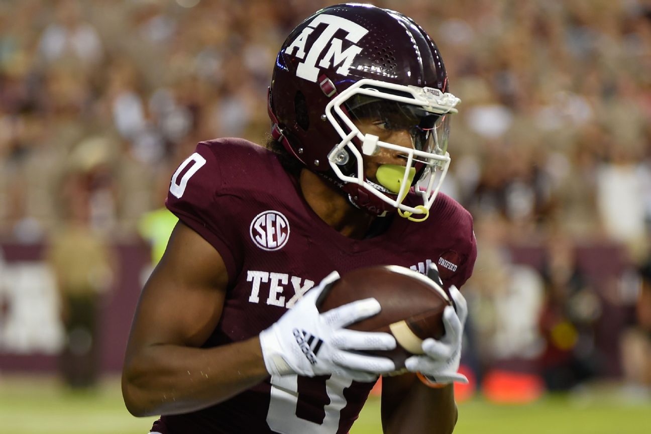 Colts Eye Texas A&M's Ainias Smith as Potential Game-Changer