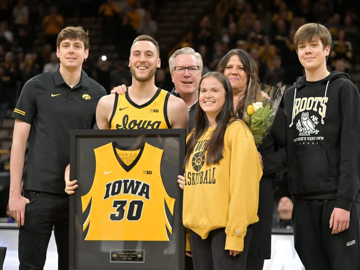 Connor McCaffery, college basketball