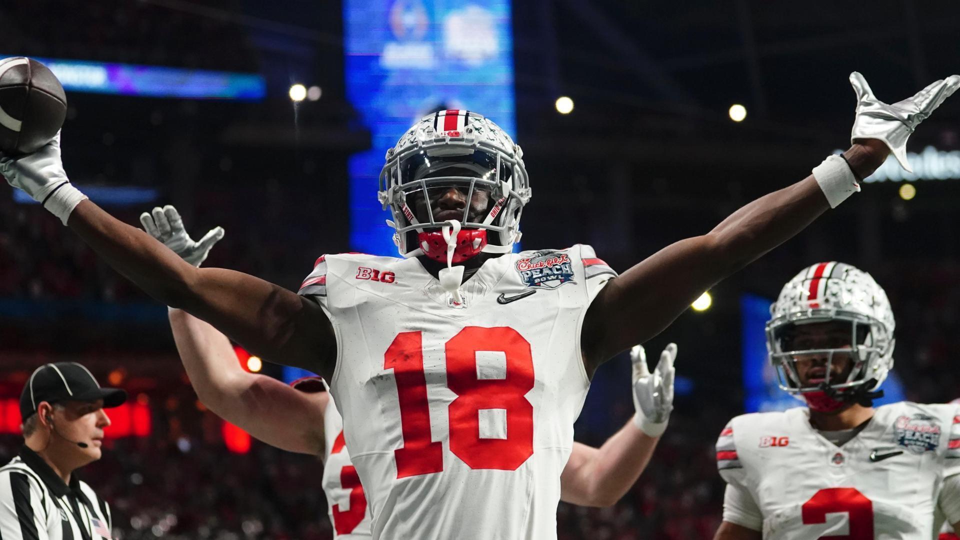 Could Marvin Harrison Jr. Join the Colts Exploring the Exciting Possibilities in the 2024 NFL Draft---