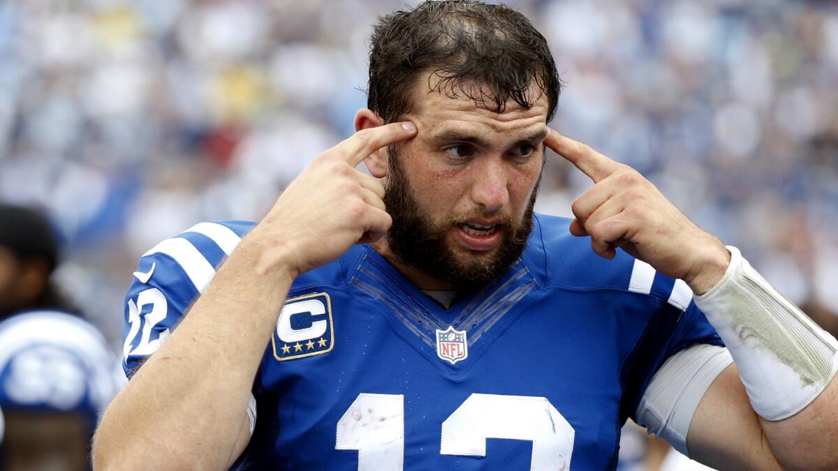  Former Colts Star Andrew Luck Opens Up About Life After NFL at Charity Event in Indianapolis---
