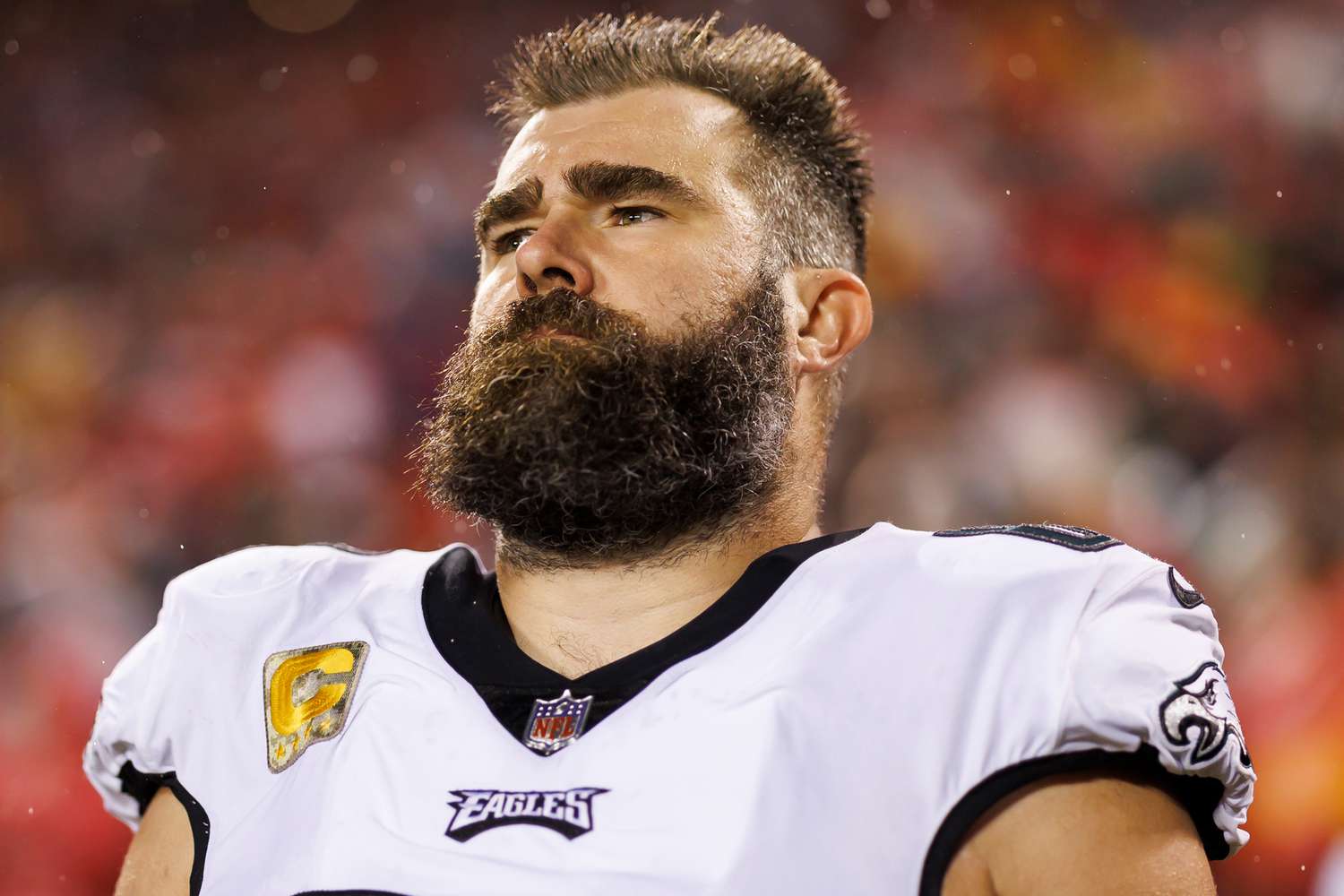 Jason Kelce Eyes Potential Breakout Star in Chiefs' New Signee Louis Rees-Zammit