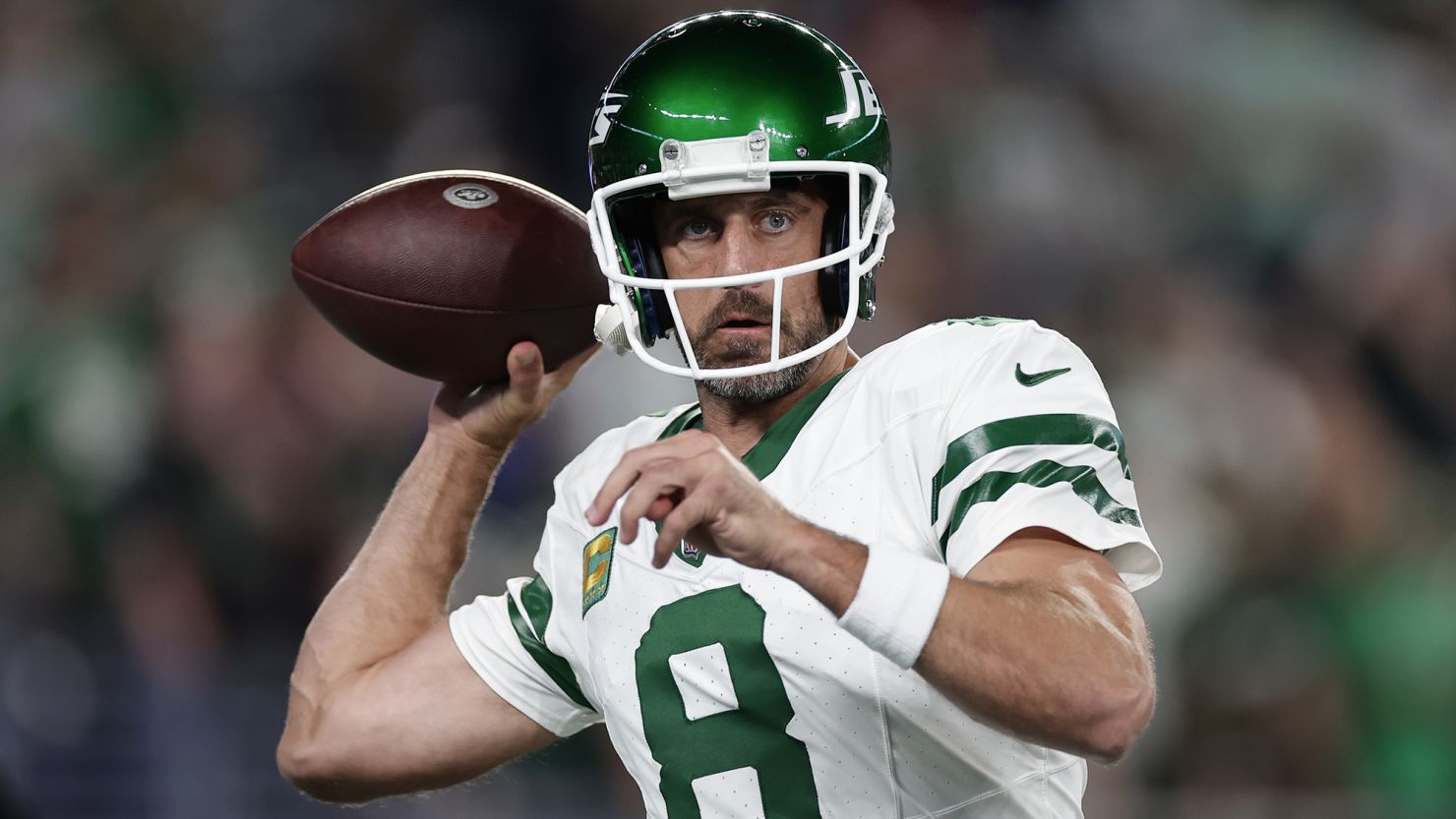 Jets Draft Pick Shakeup Aaron Rodgers Excited About New Teammate Olu Fashanu and the Upgraded Offensive Line for 2024-