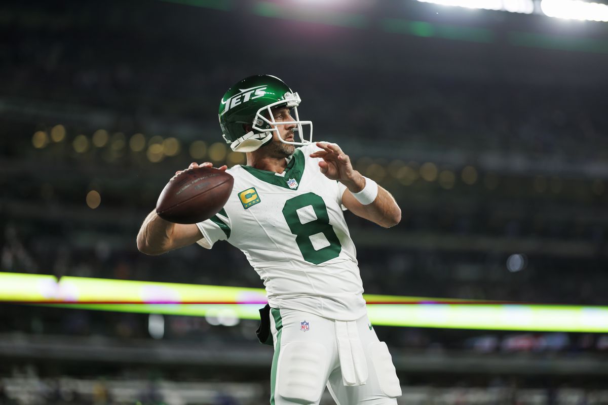 Jets Draft Pick Shakeup Aaron Rodgers Excited About New Teammate Olu Fashanu and the Upgraded Offensive Line for 2024--