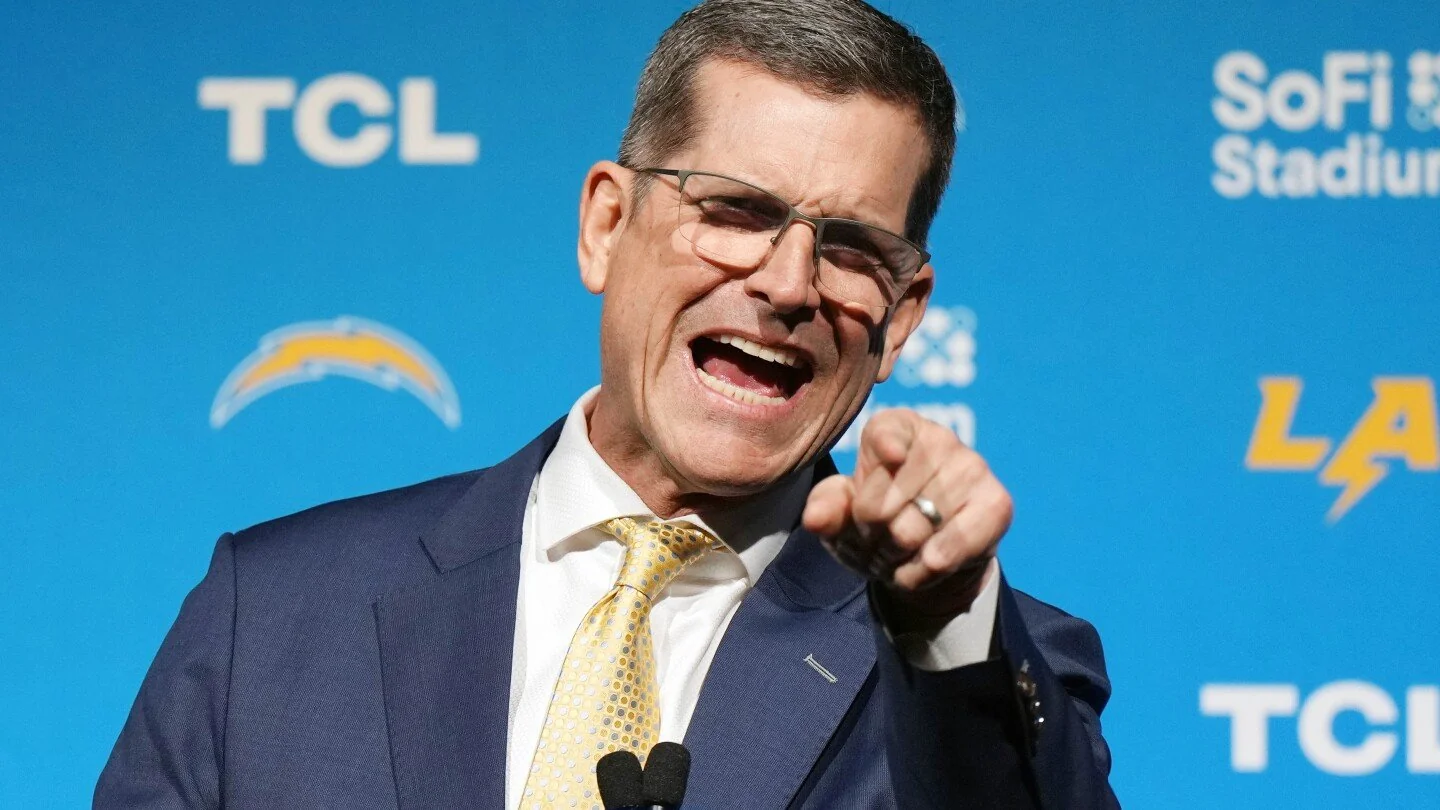 Jim Harbaugh's Arrival Sparks High Hopes for the Los Angeles Chargers A Game-Changing Season Ahead