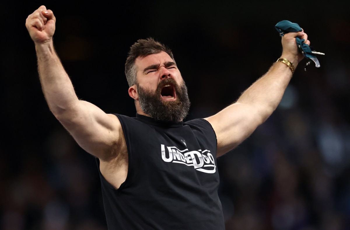 jason kelce wrestlemania